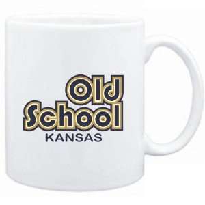  Mug White  OLD SCHOOL Kansas  Usa States Sports 