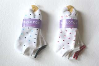 NWT 3 PAIRS GOLD TOE CUSHIONED LINER SOCKS SOCK SIZE 9 11 MSRP $10 