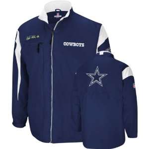  Dallas Cowboys  Navy  2008 Lightweight Coaches Jacket 