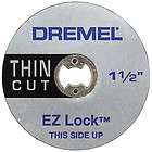 DREMEL EZ409 ROTARY POWER TOOL 1 1/2 EZ LOCK THIN CUT 