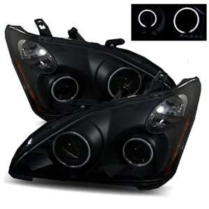 04 06 Lexus RX330 Black CCFL Halo Projector Headlights /w Amber (Fits 