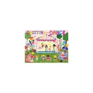   Dance PERSONALIZED Canvas Banner with Grommets 42 x 32 inches; by