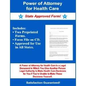  Power of Attorney for Health Care