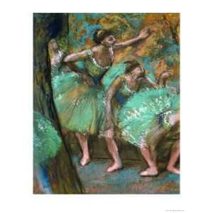 Dancers, 1898 Giclee Poster Print by Edgar Degas, 12x16  