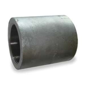 Forged Steel Black and Galvanized Pipe Fittings Coupling,1 1/2 In,Galv 