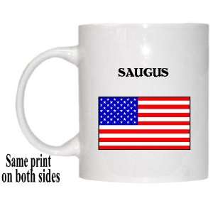  US Flag   Saugus, Massachusetts (MA) Mug 