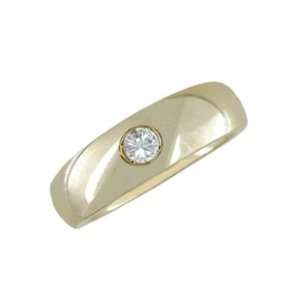  Gybe   size 8.00 14K Gold Special Diamond Band Jewelry