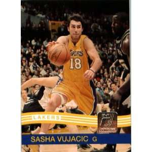 2010 / 2011 Donruss # 211 Sasha Vujacic Los Angeles Lakers NBA Trading 