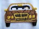Classic Car Embroidered Iron on Applique Automobile  