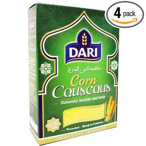 DARI Corn Couscous, 17 Ounce (Pack of 4)  Grocery 
