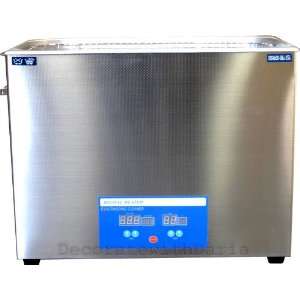  25 Liter Ultrasonic Cleaner Stainless Steel Heated Clean 