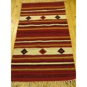   handmade Egyptian Tirbal kilim rug 28x61 inch Rug2
