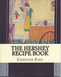 Hershey Chocolate Vintage Cookbook Recipes Candy 1930  