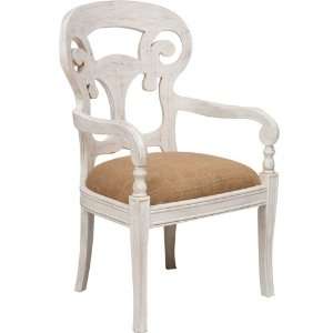  Saragossa Arm Chair, White