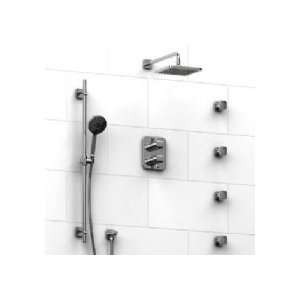Riobel Thermostatic Coaxial Shower System KIT#483SAPN Polished Nickel