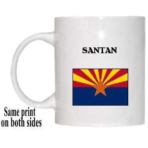  US State Flag   SANTAN, Arizona (AZ) Mug 