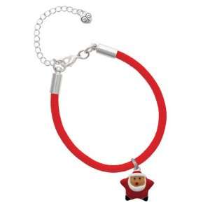  Star Santa Charm on a Scarlett Malibu Charm Bracelet 