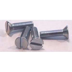  Screws / Slotted / Flat Head / 18 8 Stainless Steel / 3,000 Pc. Carton
