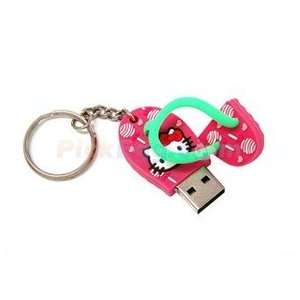  8GB Sandal Kitty with Lollipop Flash Drive (Pink 