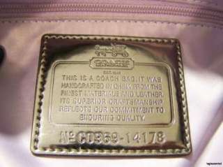 COACH Cobalt Blue Patent Leather Sabrina Satchel Bag Purse Handbag NOT 
