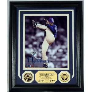 Trevor Hoffman San Diego Padres 24KT Gold Coin Photo Mint  