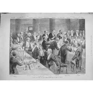    1894 DINNER LAW SOCIETY CHANCERY ADAIR ARNOLD WOODS