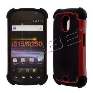 Samsung Nexus Prime I515 I 515 Hybrid Red Hard Case and Black TPU on 