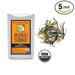 Octavia MANGO SORBET organic white tea (sample) [5 PACK]  