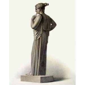  Statue   XLIII Etching , Agar, J S Classical Design 