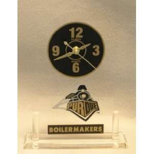 NCAA Purdue Boilmakers Desk Clock 