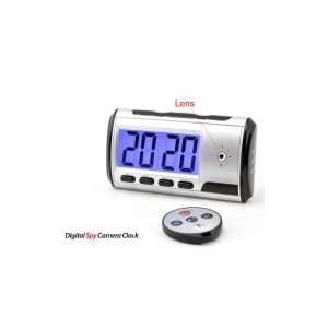    Digital Alarm Clock with Spy Camera + Motion Sensor