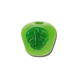  12mm Green Apple Glass Beads Arts, Crafts & Sewing