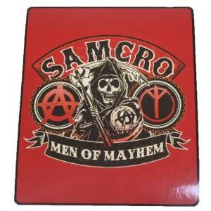  Sons of Anarchy Samcro Men of Mayhem Fleece Throw Blanket 