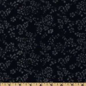  44 Wide Kaufman Opal Devore Floral Toss Night Fabric By 