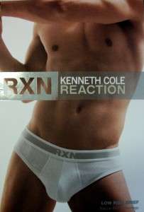 RXN Kenneth cole Reaction Low Rise Brief Black XL  