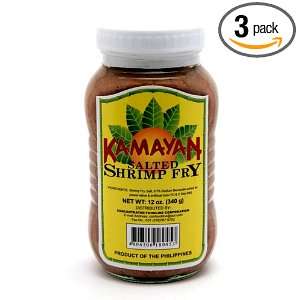 Kamayan Salted Shrimp Fry (Pack of 3) Grocery & Gourmet Food
