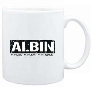 Mug White  Albin  THE MAN   THE MYTH   THE LEGEND  Male 