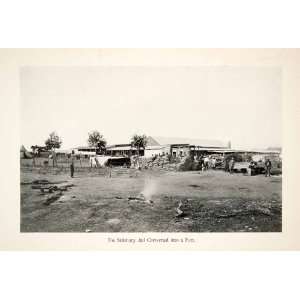1899 Print Salisbury Jail Fort Harare Zimbabwe Africa African Military 