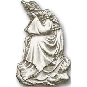  Silver Our Lady of la Salette Visor Clip 