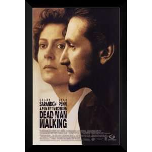  Dead Man Walking FRAMED 27x40 Movie Poster Sean Penn 