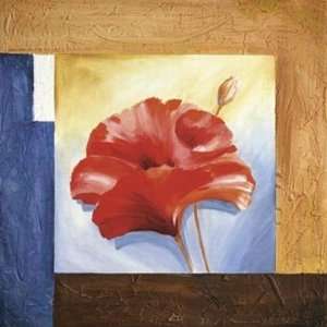    Passionate Poppies I by Alfred Gockel 10x10