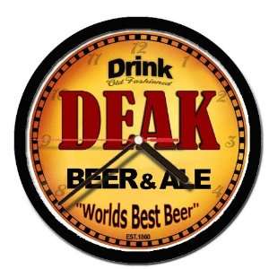  DEAK beer ale cerveza wall clock 