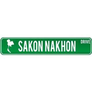  New  Sakon Nakhon Drive   Sign / Signs  Thailand Street 