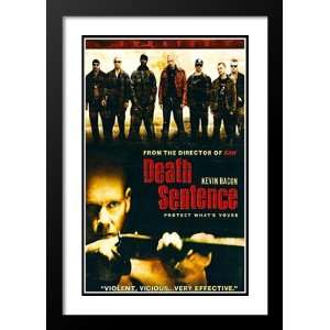  Death Sentence 20x26 Framed and Double Matted Movie Poster 