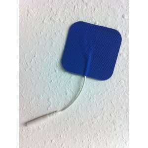  Med Plus 2 Square Reusable Premium Blue Electrode Sticky 