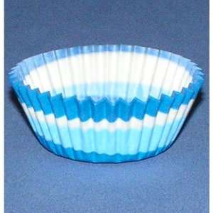  Mini Blue Swirl Cupcake Liners
