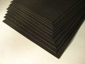 Neoprene rubber sponge pad/mat/sheet/strip 1/16” thick  