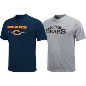 Chicago Bears Raise the Decibels 2 T Shirt Combo Pack  