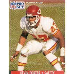 KEVIN PORTER, Safety, Kansas City Chiefs, Jersey #187, Card No.187 