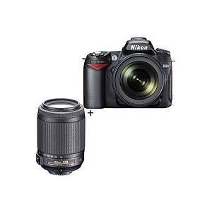  Nikon D90 12.3 Megapixel Digital SLR Camera Two Lens Kit 